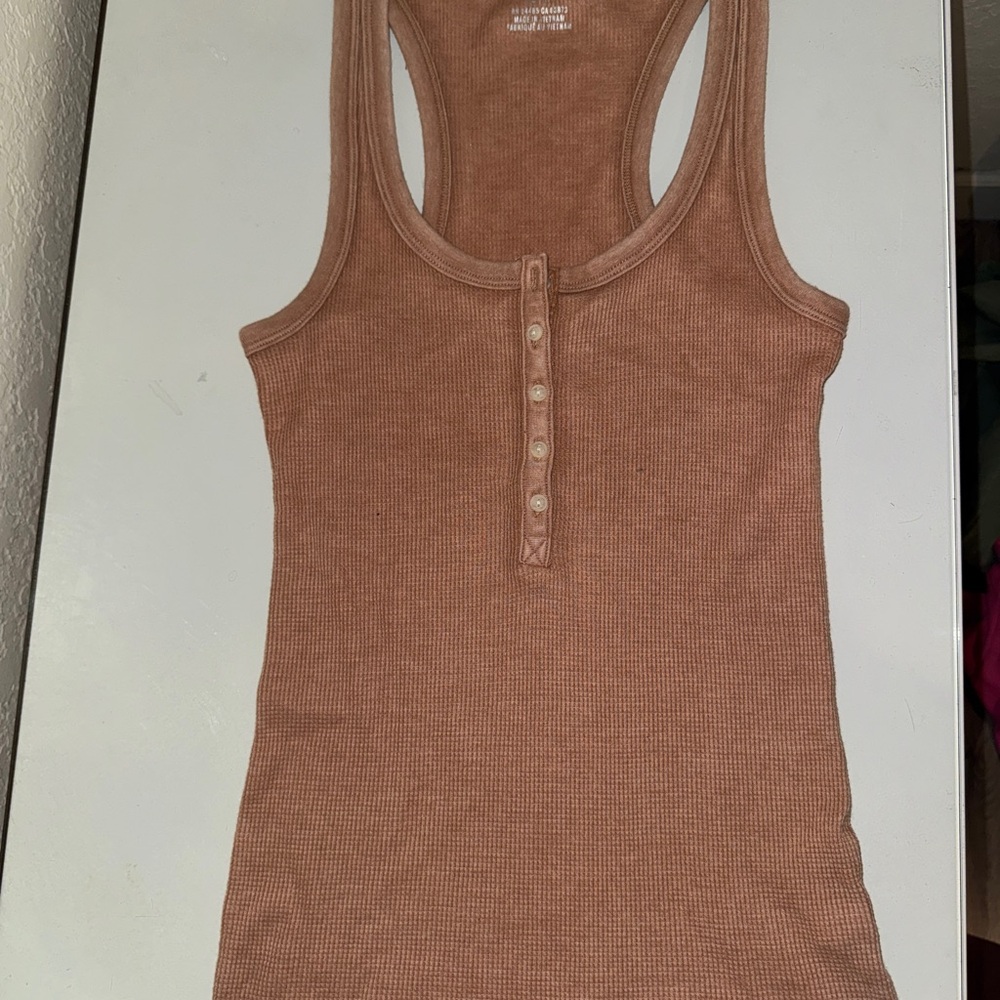 Women's Brown Tank Top